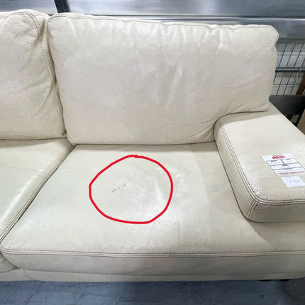 SOFÁ BLANCO POLIPIEL