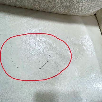 SOFÁ BLANCO POLIPIEL