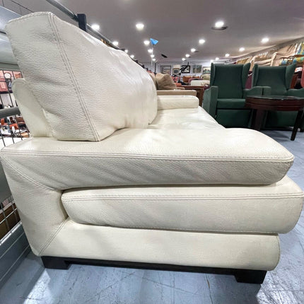 SOFÁ BLANCO POLIPIEL