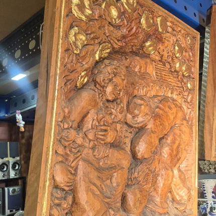 RELIEVE EN MADERA PERE PUNTÍ I TERRA