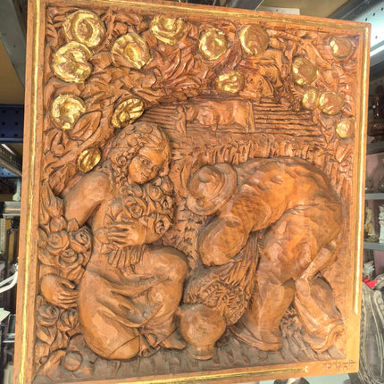 RELIEVE EN MADERA PERE PUNTÍ I TERRA