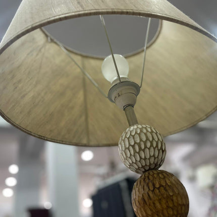 LÁMPARA DE MADERA