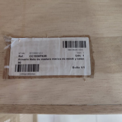 ARMARIO NALU DE MADERA MACIZA