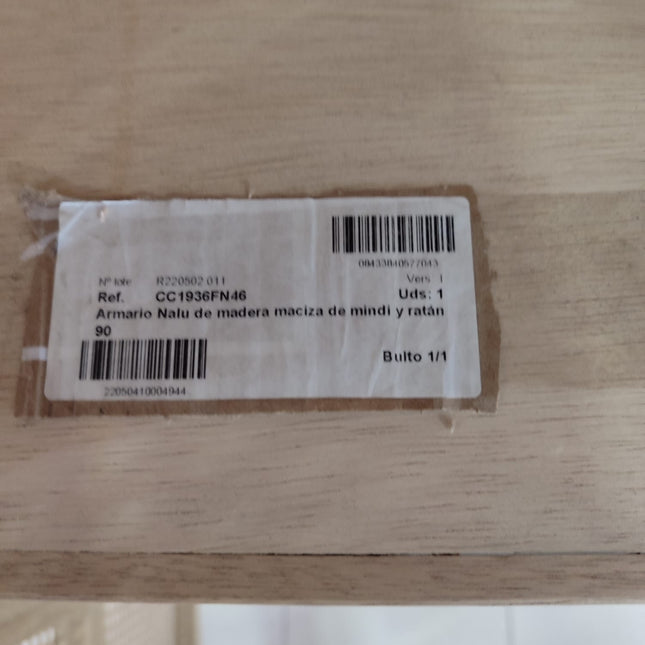 ARMARIO NALU DE MADERA MACIZA