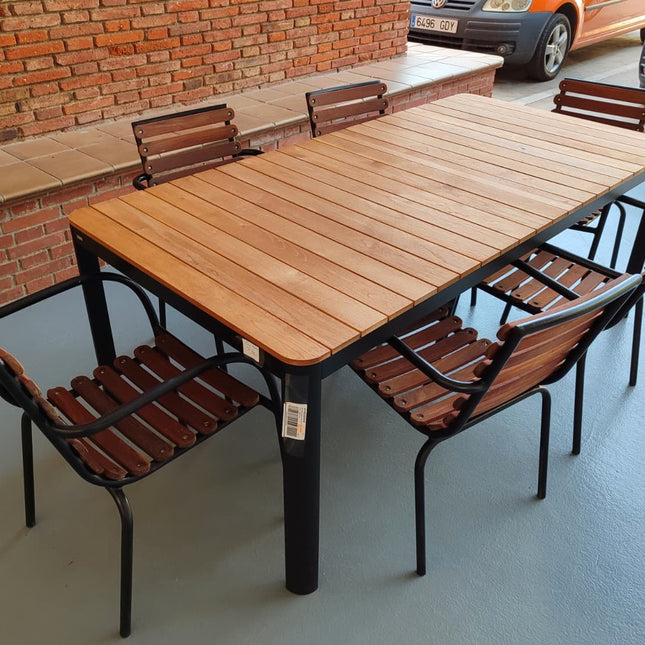 MESA EXTERIOR "BONA" CON SILLAS