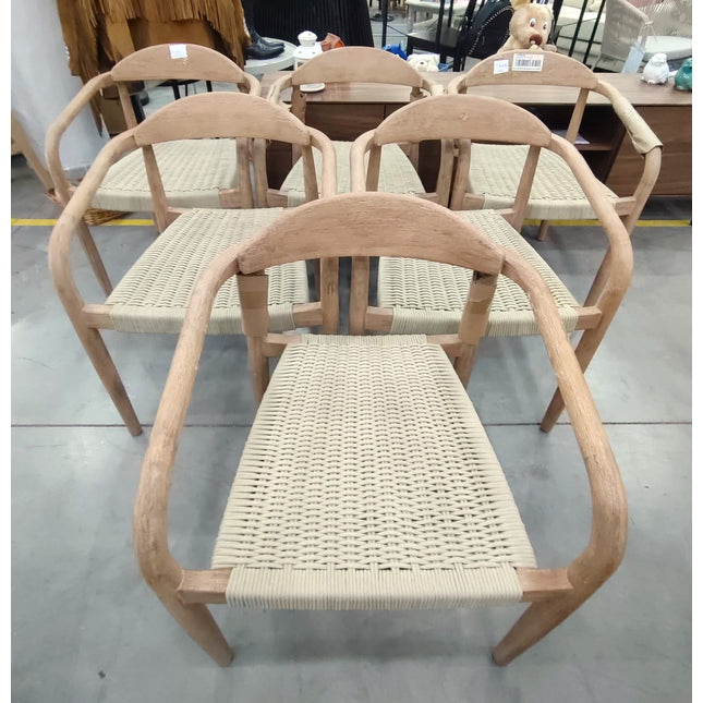 SEIS SILLAS EXTERIORES "NINA"