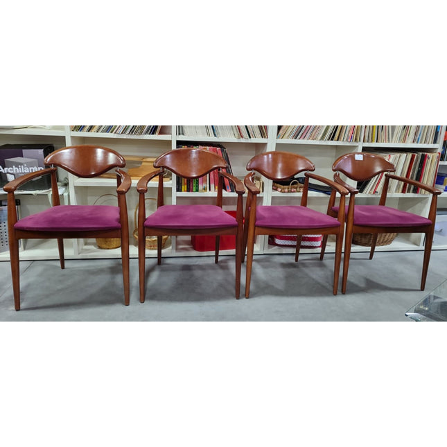 CONJUNTO DE CUATRO SILLAS