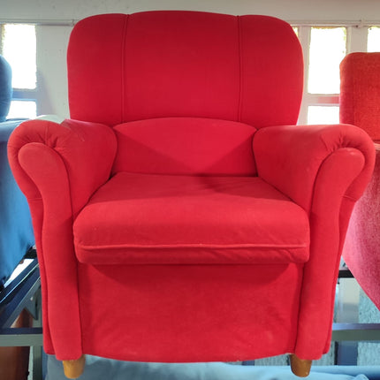 SILLÓN  INDIVIDUAL ROJO