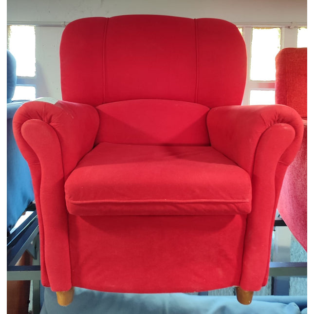 SILLÓN  INDIVIDUAL ROJO