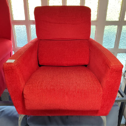 SILLÓN MODERNO ROJO