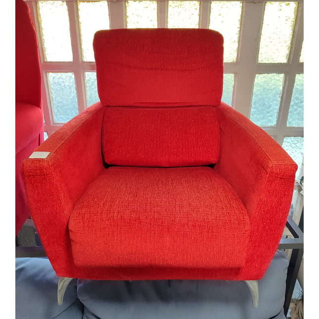 SILLÓN MODERNO ROJO