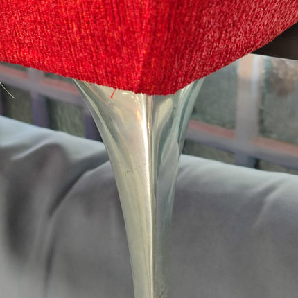 SILLÓN MODERNO ROJO