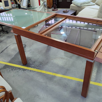 MESA EXTENSIBLE + CUATRO SILLAS