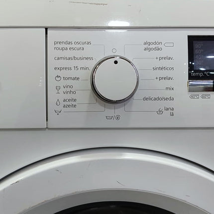 LAVADORA SIEMENS 8KG
