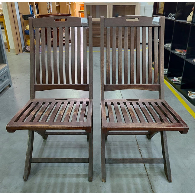 PAR DE SILLAS EXTERIORES