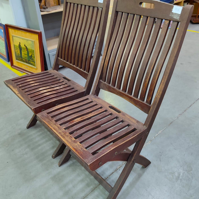 PAR DE SILLAS EXTERIORES