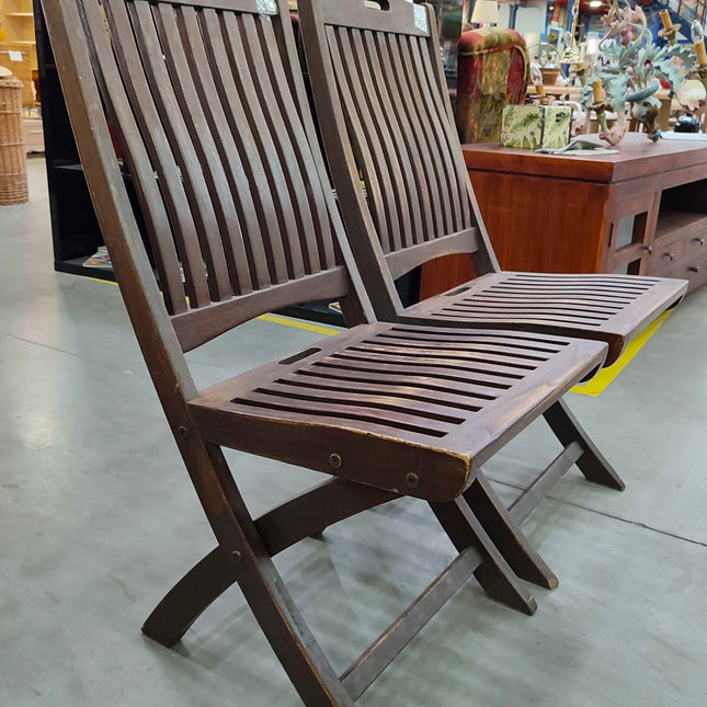 PAR DE SILLAS EXTERIORES