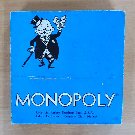 MONOPOLY EDICIÓN BARCELONA AÑOS 60