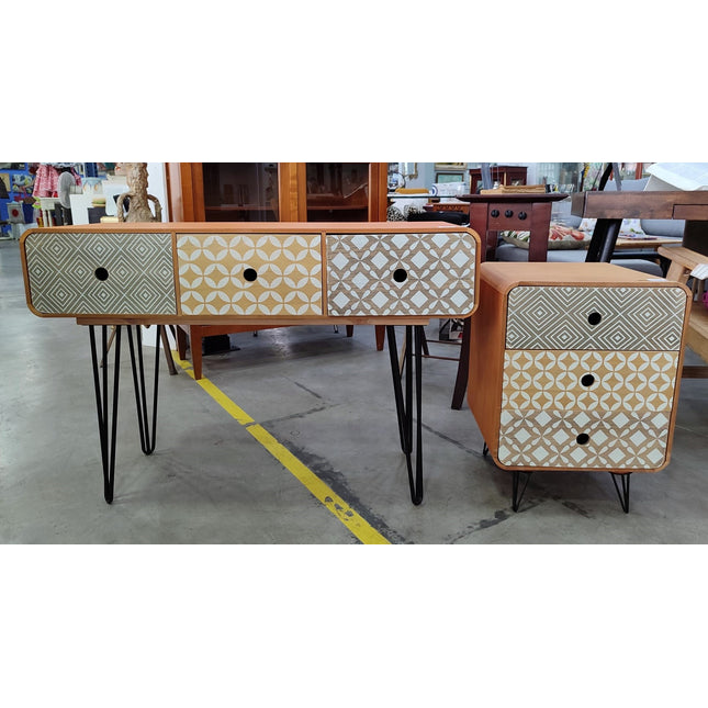 CONSOLA + MESITA AUXILIAR