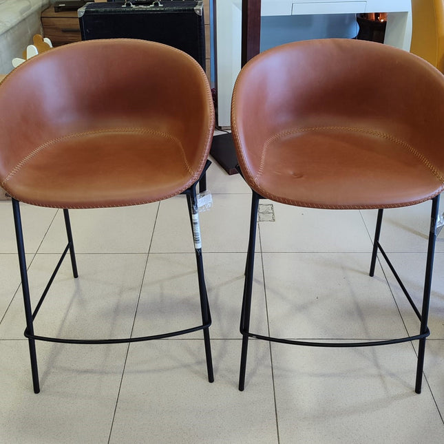 PAR DE TABURETES ALTOS "ZAHARA"