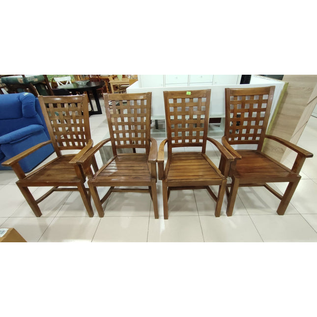 JUEGO DE CUATRO SILLAS DE COMEDOR