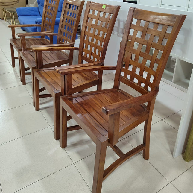 JUEGO DE CUATRO SILLAS DE COMEDOR