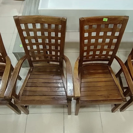 JUEGO DE CUATRO SILLAS DE COMEDOR