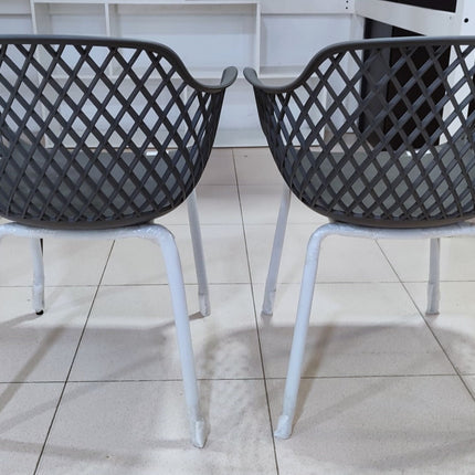 PAR DE SILLAS EXTERIORES "QUINN"