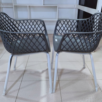 PAR DE SILLAS EXTERIORES "QUINN"