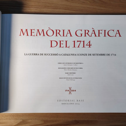 MEMÒRIA GRÀFICA DEL 1714