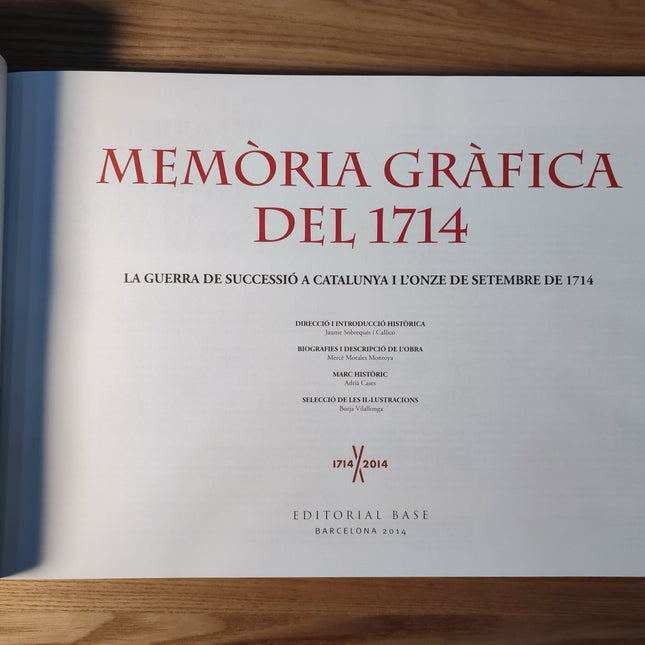MEMÒRIA GRÀFICA DEL 1714