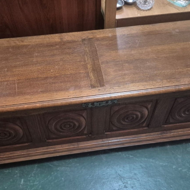 BANCO BAÚL DE MADERA