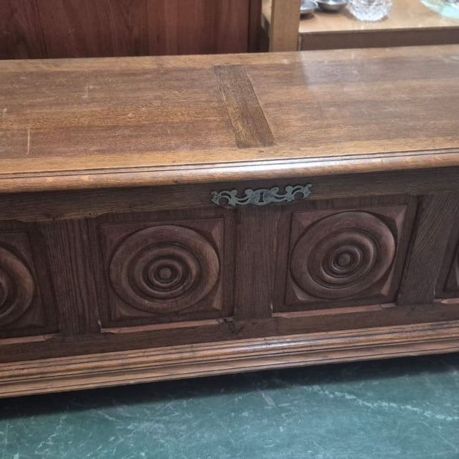 BANCO BAÚL DE MADERA