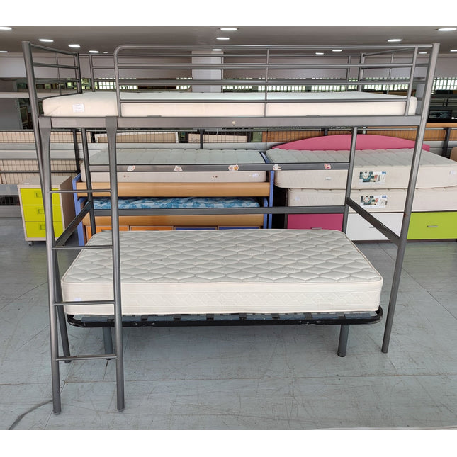 CAMA ALTA "SVÄRTA" + SOMIER