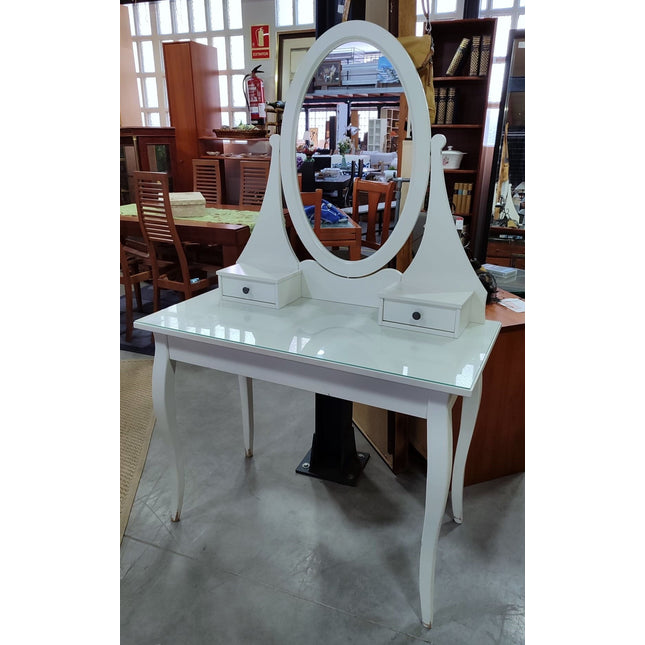 TOCADOR CON ESPEJO "HEMNES"