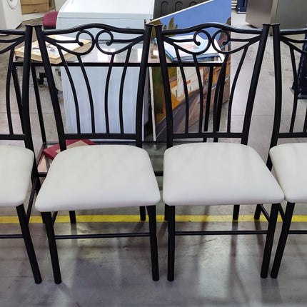 4 SILLAS DE COMEDOR