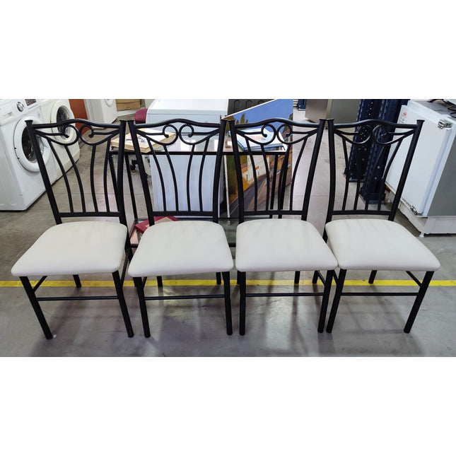 4 SILLAS DE COMEDOR