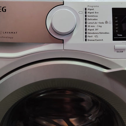 LAVADORA AEG 8KG