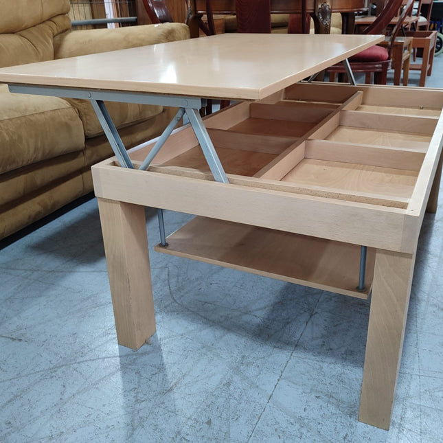 MESA DE CENTRO ELEVABLE