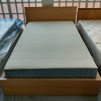 CAMA MATRIMONIAL "MALM" CON COLCHÓN