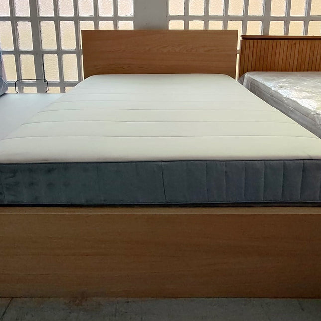 CAMA MATRIMONIAL "MALM" CON COLCHÓN