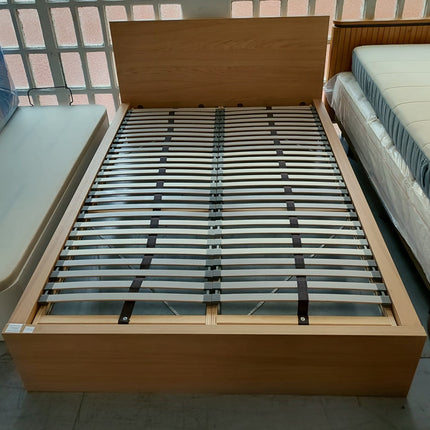CAMA MATRIMONIAL "MALM" CON COLCHÓN