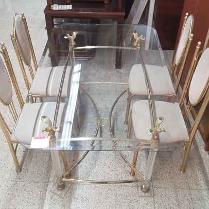 MESA DE COMEDOR CON SILLAS