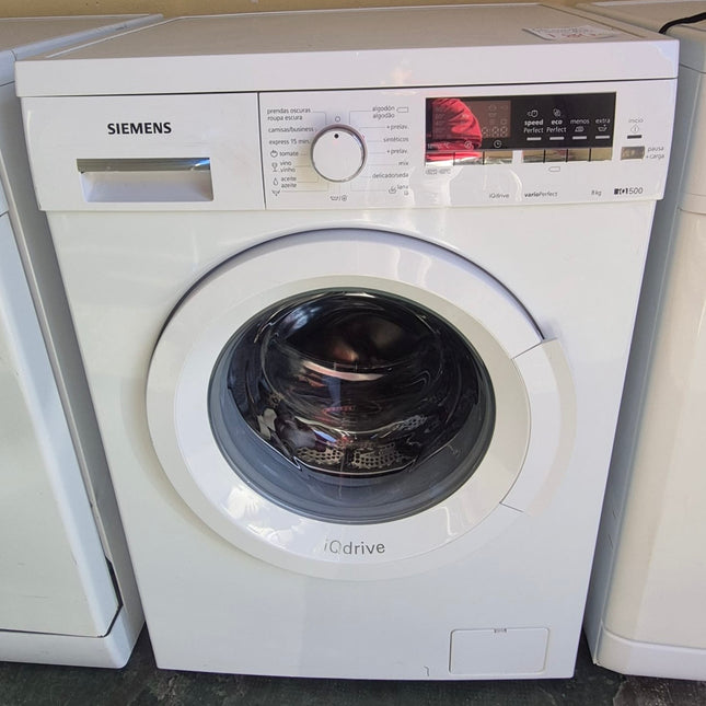 LAVADORA SIEMENS 8KG IQ500
