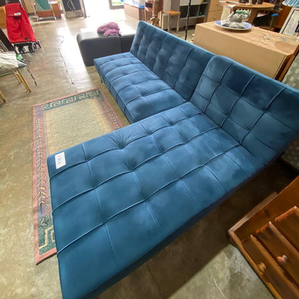 CHAISE LONGE AZUL