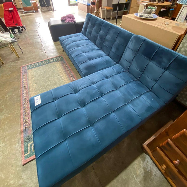 CHAISE LONGE AZUL