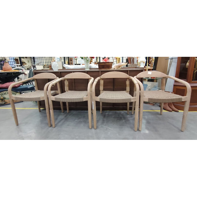 CUATRO SILLAS EXTERIORES "NINA"