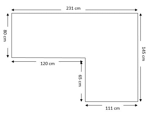 SOFÁ CHAISE LONGUE NUEVO GRIS