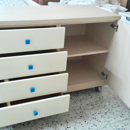COMODA 4 CAJONES MADERA