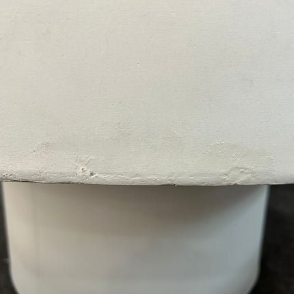 MESA DE CENTRO AIGUABLAVA DE CEMENTO BLANCO